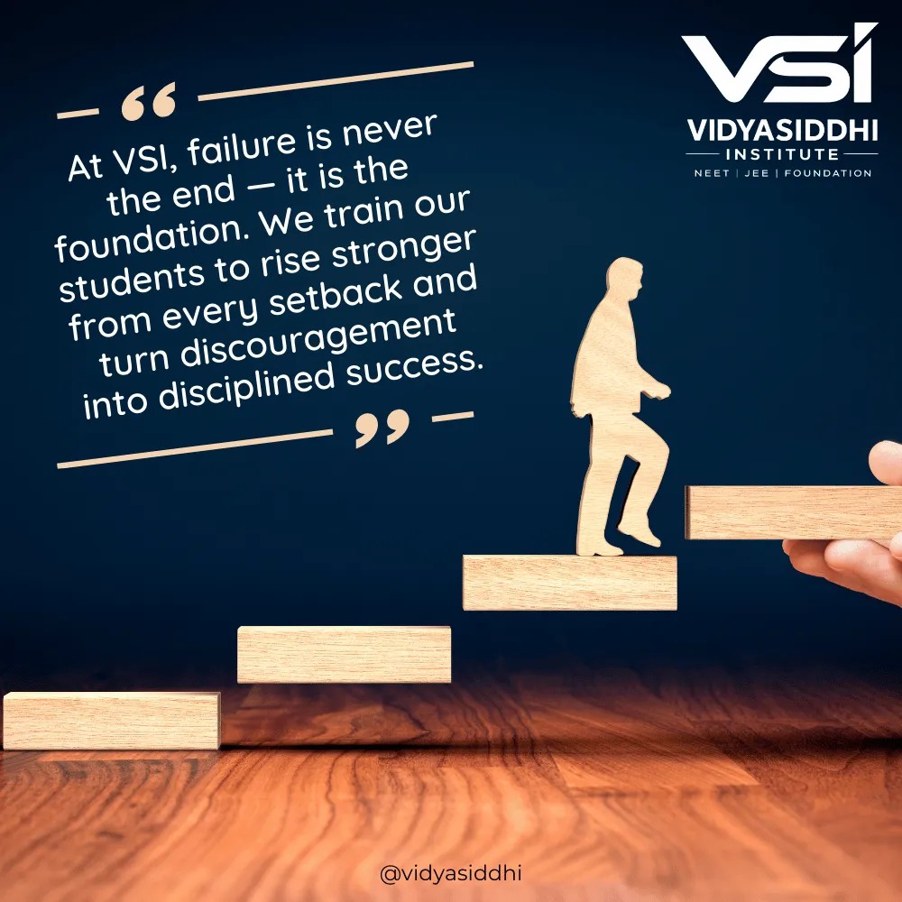 At VSI, failure is never the end — it is the foundation. We train our students to rise stronger from every setback and turn discouragement into disciplined success.